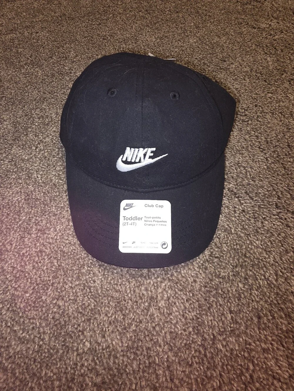 Nike Toddler (2T-4T) Club Hat Black